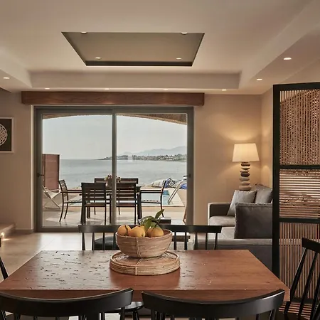 Beachfront Alassa With Private Pools