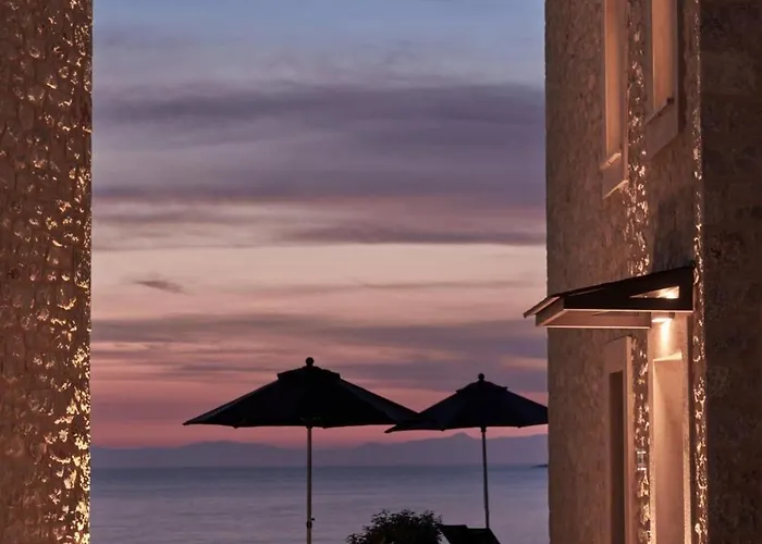 Beachfront Alassa With Private Pools Villa