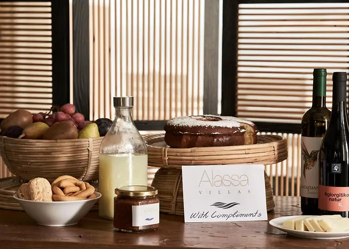 Beachfront Alassa With Private Pools *