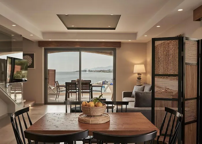 Beachfront Alassa With Private Pools