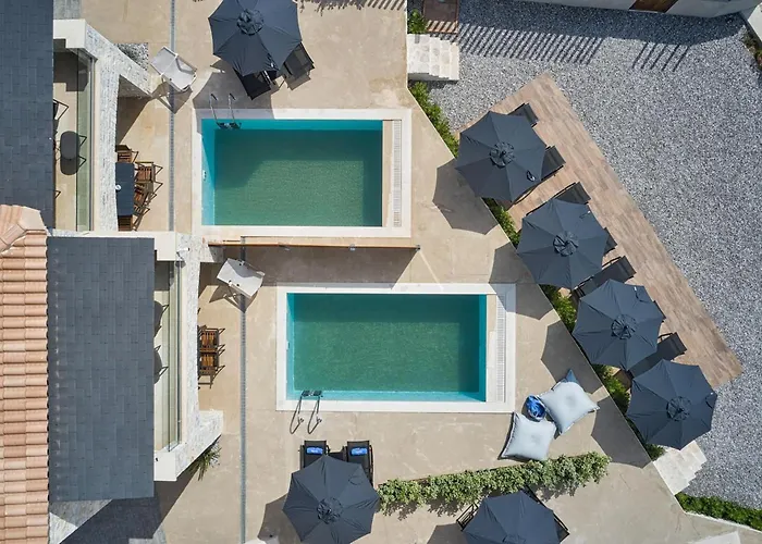 Beachfront Alassa With Private Pools *